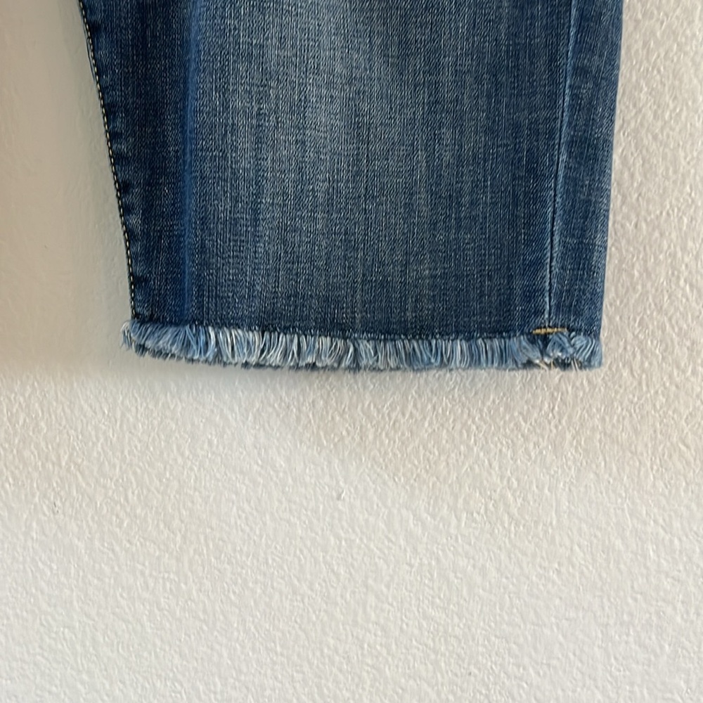 Rock & Republic Bermuda Shorts Blue Size 10 Coachella - Picture 4 of 11